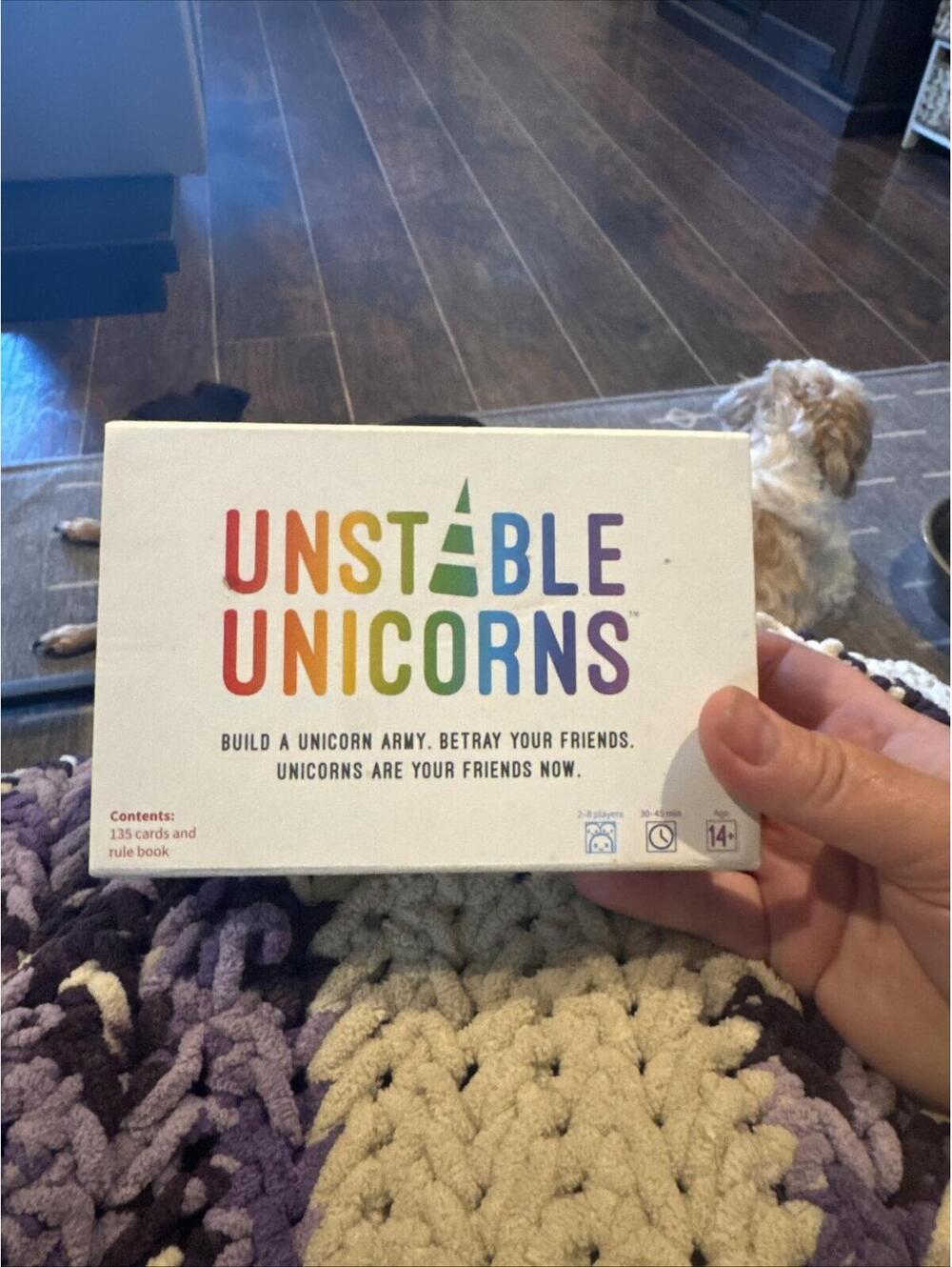 Unstable Unicorns Complete Base Game 135 Cards & Rule Book TeeTurtle Strategy